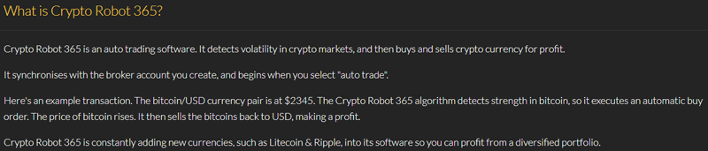 Crypto Robot 365