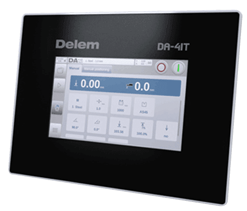 The process of selecting a press brake controller - DA41T