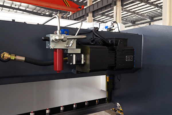Hybrid CNC Press Brake, 110Ton Sheet Metal Press Brake, DELEM DA58T 2D Controller - Pictures 14 PBS-110T2500-DA58T Hybrid ECO System